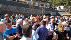 Inauguração da Praça Monte Serrat