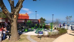 Inauguração da Praça Monte Serrat