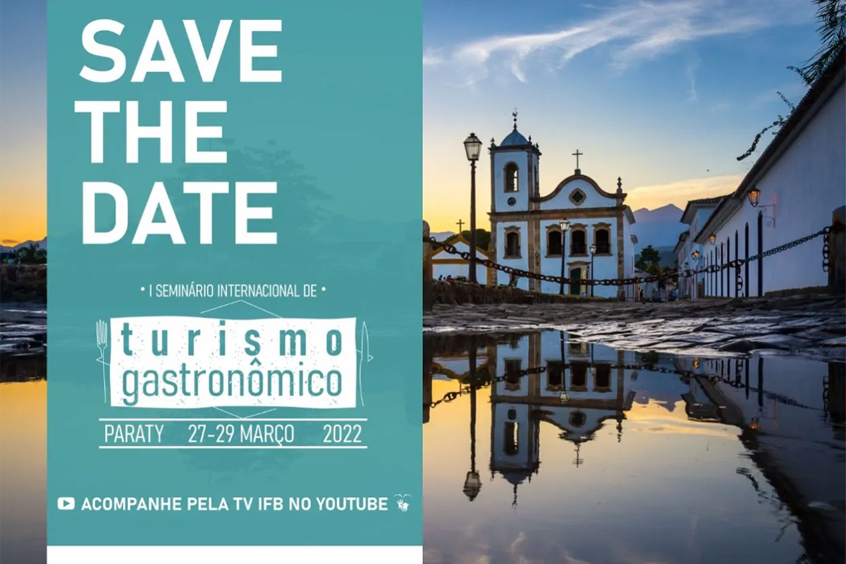 cartaz I Seminário Internacional de Turismo Gastronômico