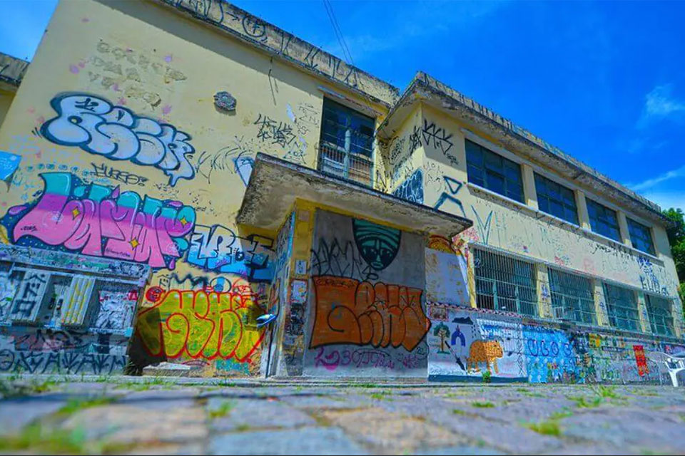 Escola Antonieta de Barros - centro histórico de Florianópolis (Foto: Eduardo Valente/SECOM)