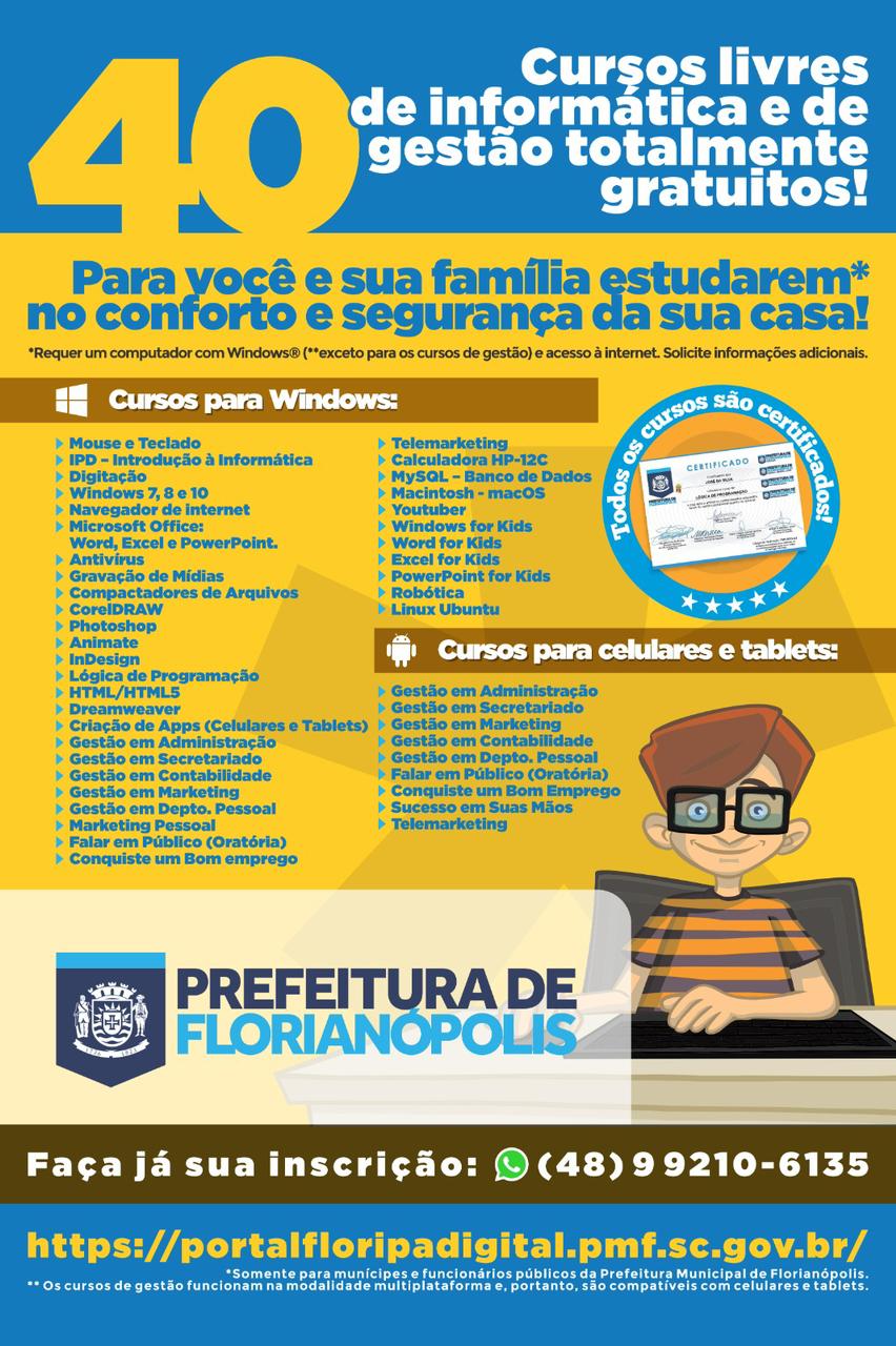 Cursos Gratuitos – Total Informática Cursos e Serviços