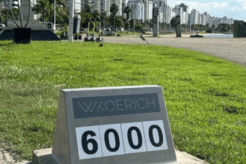 WKoerich instala contadores de distância em Florianópolis e São José