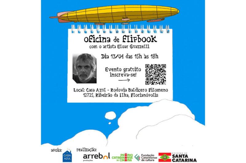 Ribeirão da Ilha terá oficina gratuita de Flip Book