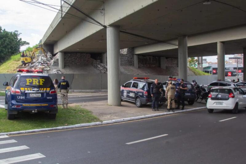 Força-tarefa em área na divisa entre Florianópolis e São José será mantida