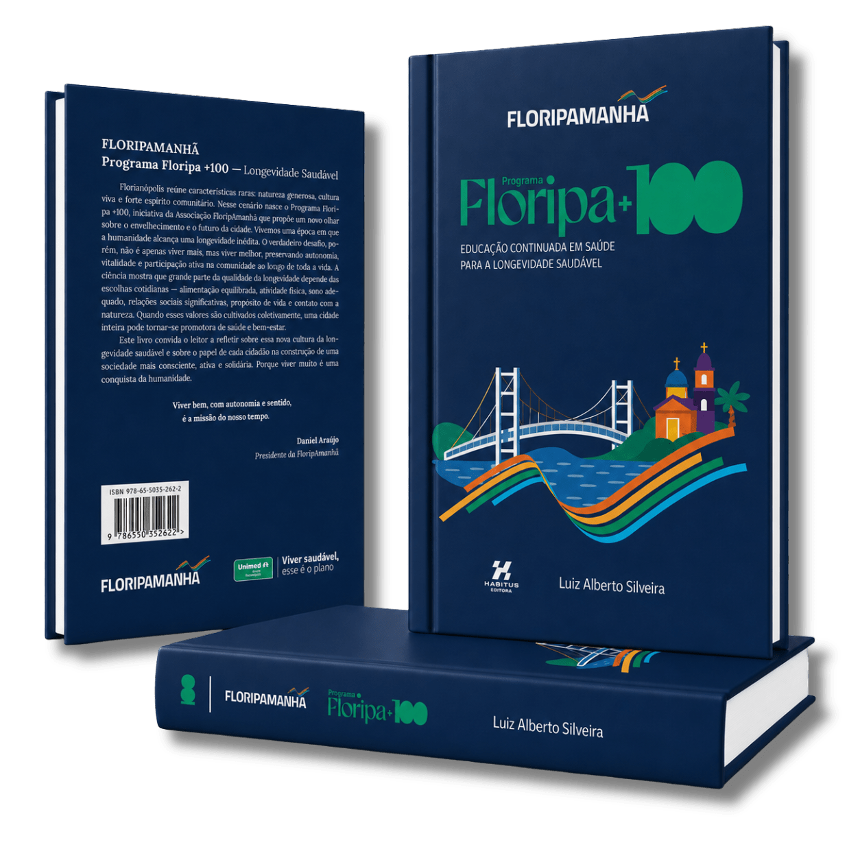 Mockup do livro Floripa +100